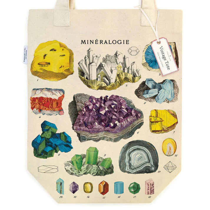 Cavallini Co. Mineralogie Tote Bag